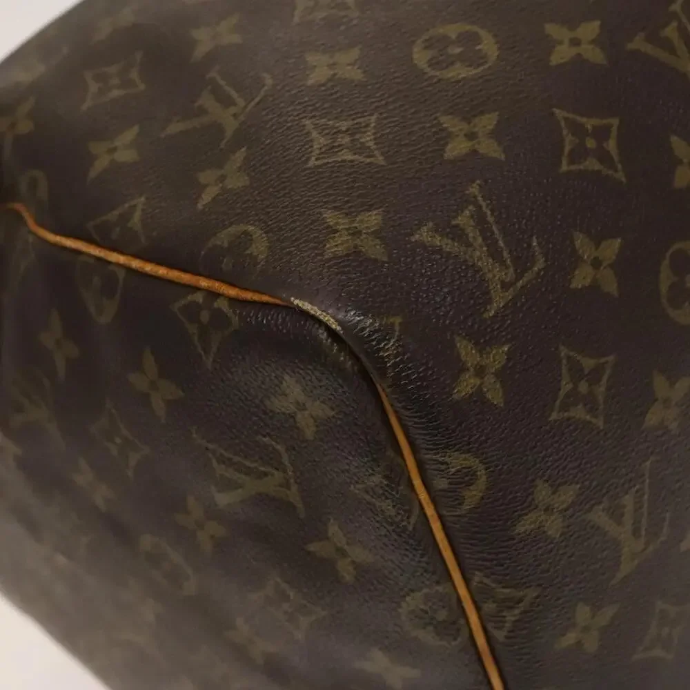 LOUIS VUITTON Monogram Keepall 55 Boston Bag M41424